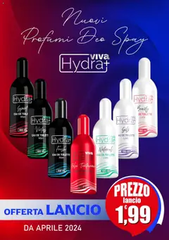 Anteprima dell'opuscolo Hydra Viva Deo Spray dal negozio Maury's valido da 12/04/2024