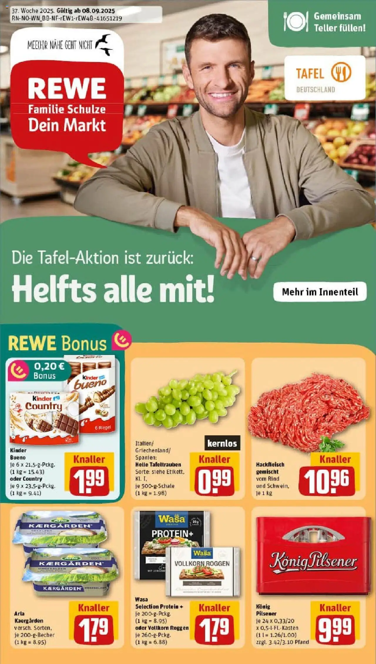 REWE Prospekt ab 07.09.2025 nächste Woche - Prospekt Wilhelmshaven	