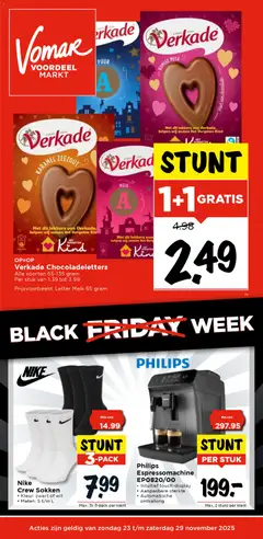 Voorbeeld van Black Friday van winkel Vomar geldig vanaf 23-11-2025