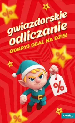 Pogląd gazetki "Kalendarz adwentowy" ze sklepu Dealz ważnej od 04.12.2025
