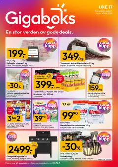 Forhåndsvis Gigaboks kundeavis fra butikk Gigaboks gyldig fra 20/04/2026