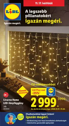 Lidl - Nonfood kínálatunk megtekintése, amely érvényes 2025.11.15.-től
