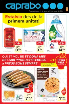 Vista previa del folleto de la tienda Caprabo válido desde el 29/01/2026 