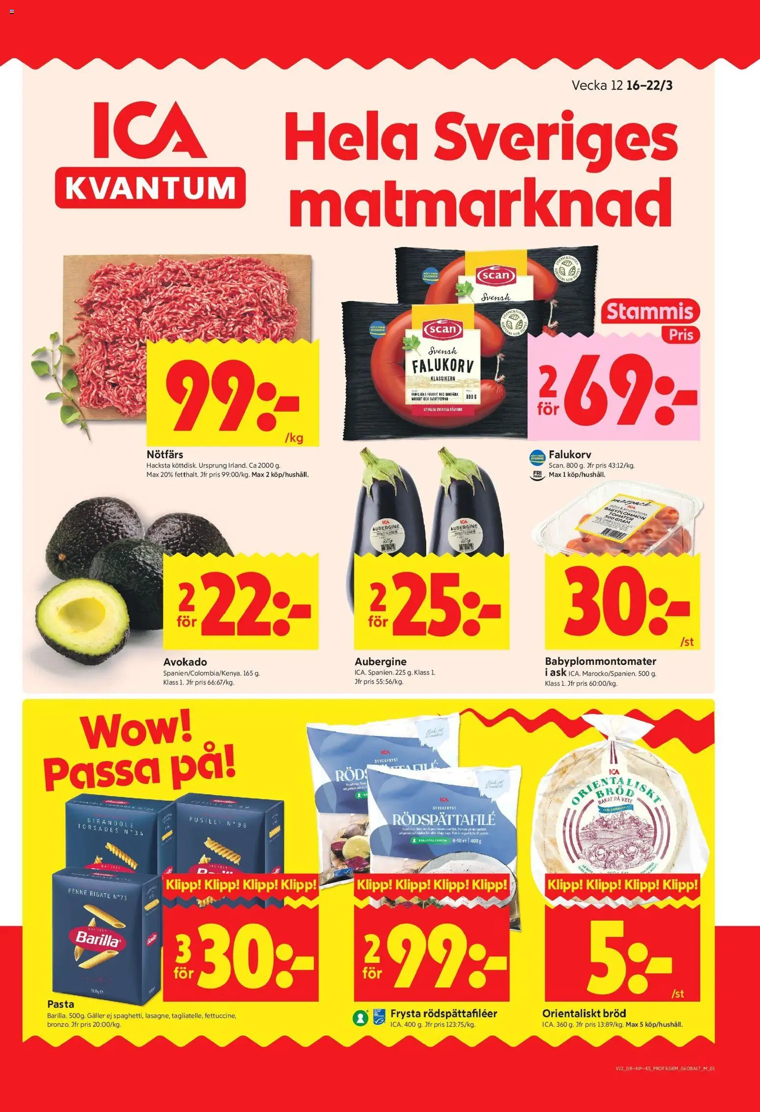 Förhandsgranska reklamblad Tyresö från butik ICA Kvantum gäller från 16/03/2026
