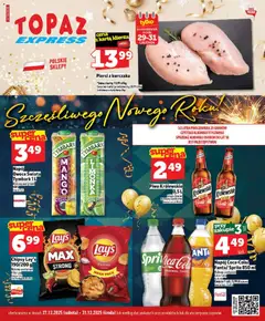 Pogląd gazetki "Express" ze sklepu Topaz ważnej od 27.12.2025