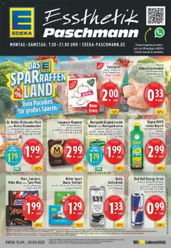 Vorschau von dem Prospekt des Geschäftes Edeka, gültig ab dem 14.09.2025