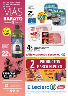 Vista previa del folleto de la tienda E.Leclerc válido desde el 29/10/2025 