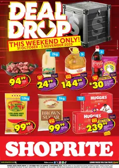 Preview of Shoprite flyer valid from 31/10/2025
