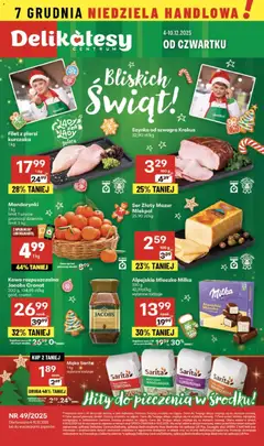 Pogląd gazetki "Gazetka" ze sklepu Delikatesy Centrum ważnej od 04.12.2025