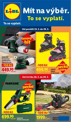 Náhled nabídky: Lidl Lidl leták - Spotřební zboží platný od 23.03.2026