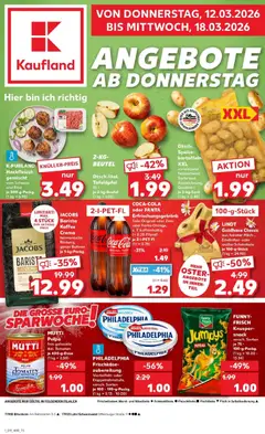 Vorschau von dem Prospekt des Geschäftes Kaufland, gültig ab dem 12.03.2026