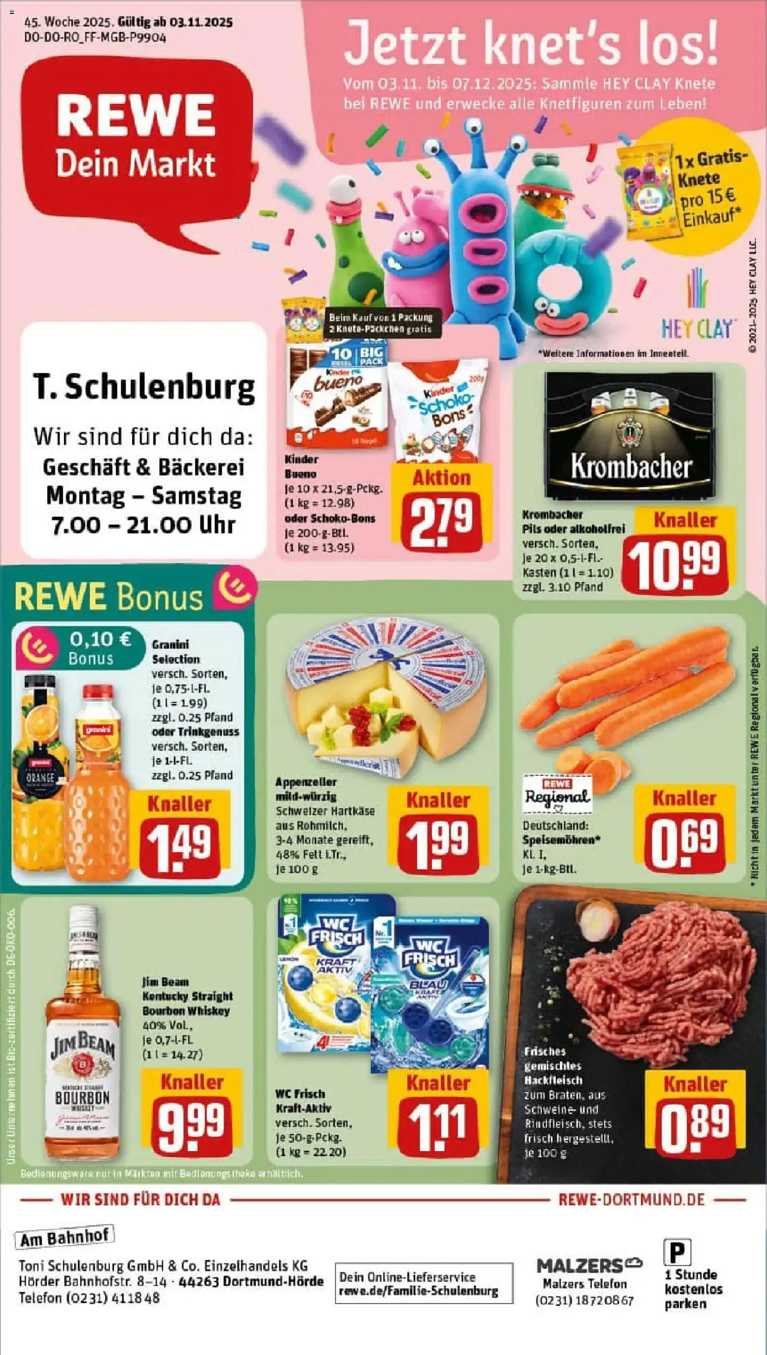 Vorschau von dem Prospekt des Geschäftes Rewe, gültig ab dem 03.11.2025