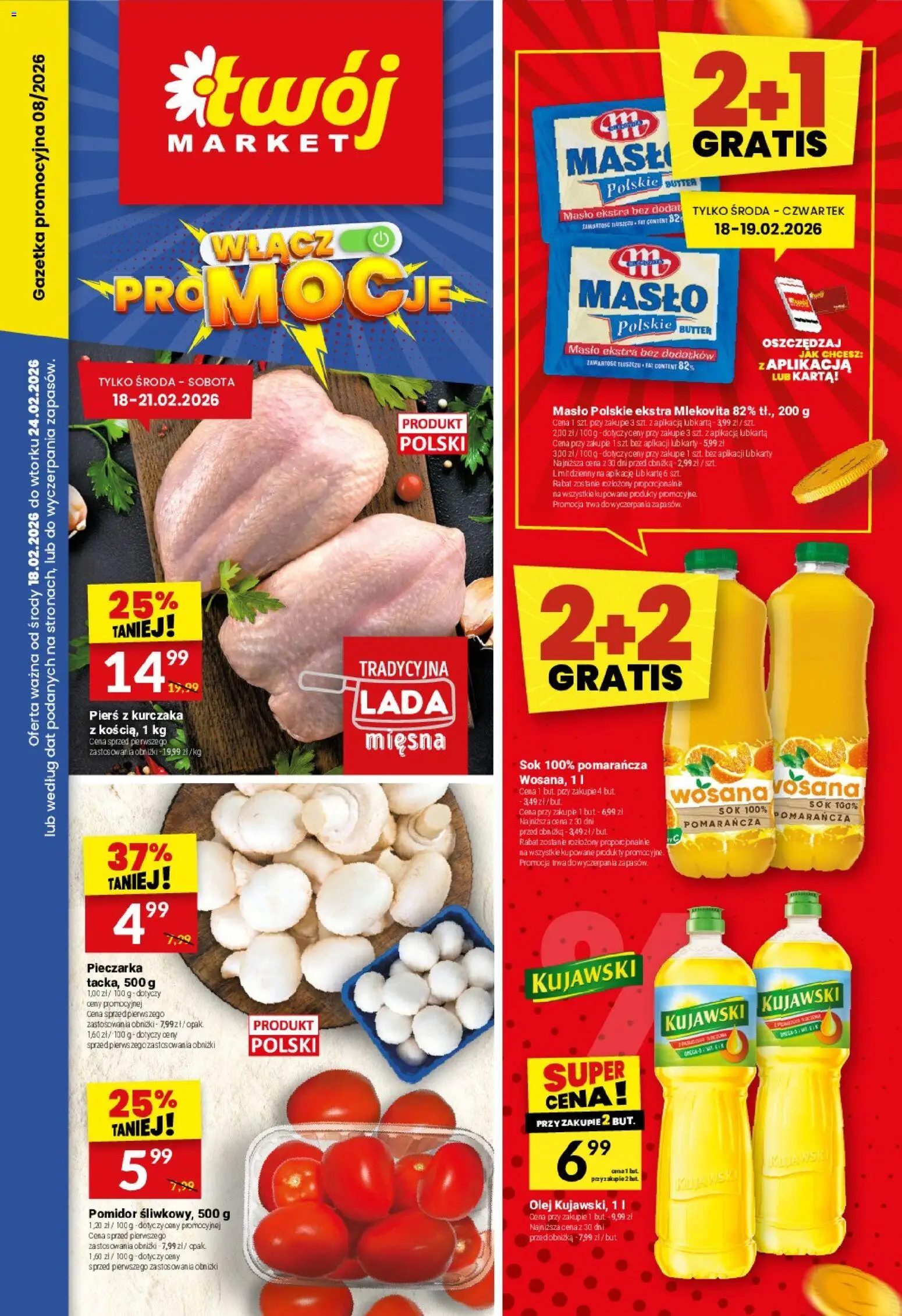 Pogląd gazetki "Gazetka" ze sklepu Twój Market ważnej od 18.02.2026