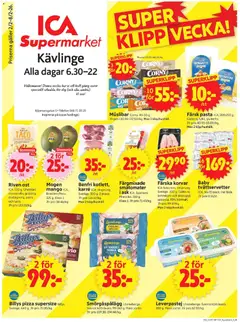Förhandsgranska reklamblad Kävlinge från butik ICA Supermarket gäller från 02/02/2026