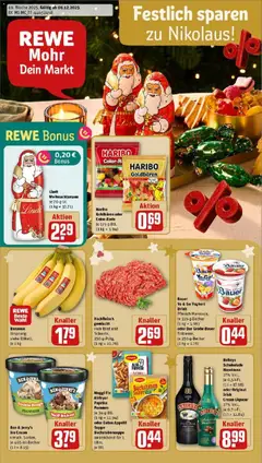 Vorschau von dem Prospekt des Geschäftes Rewe, gültig ab dem 01.12.2025