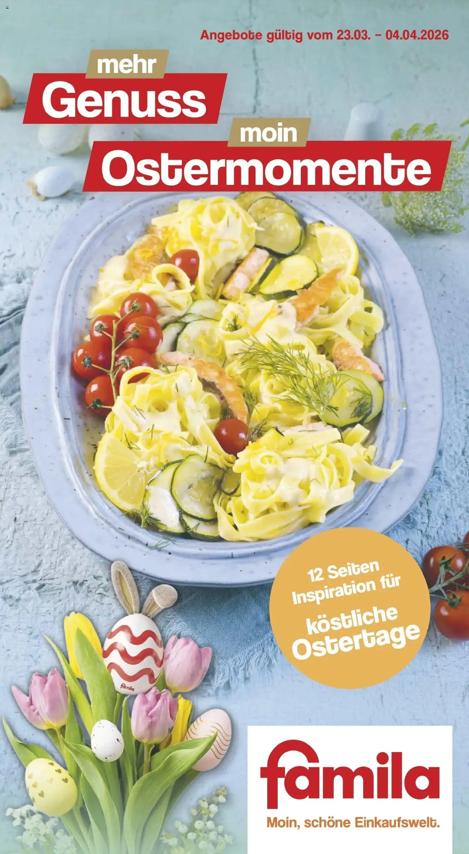 Vorschau von dem Prospekt des Geschäftes Famila Nordwest, gültig ab dem 23.03.2026