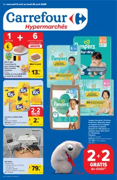 Voorbeeld van Carrefour Folder de la semaine 15 van winkel Carrefour geldig vanaf 08/04/2026