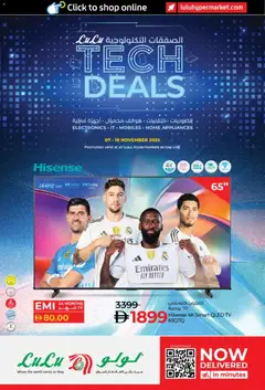 Preview of the catalogue Tech Deals of store Lulu Hypermarket valid from 7 Nov, 2025