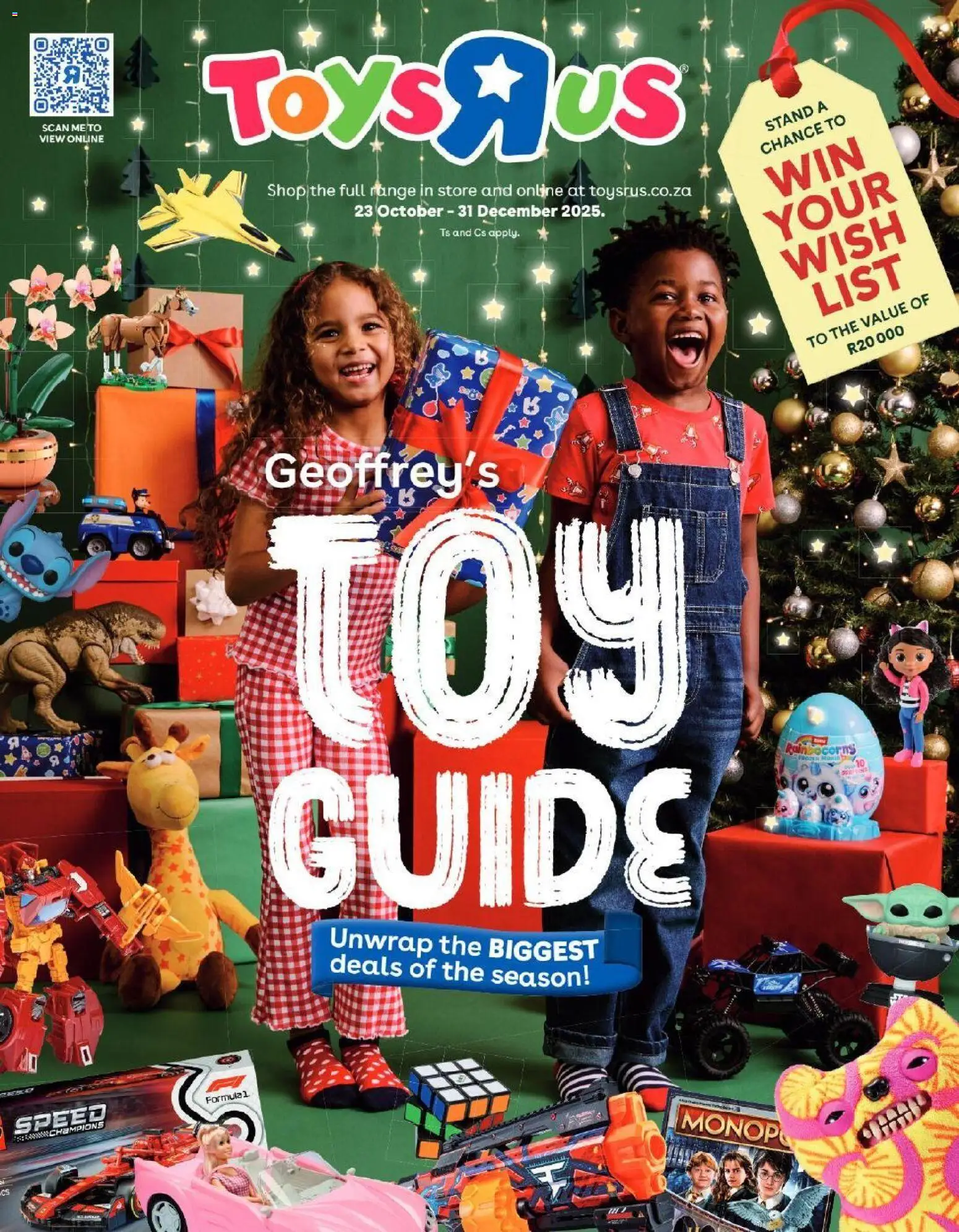 Preview of Toys R Us flyer valid from 23/10/2025