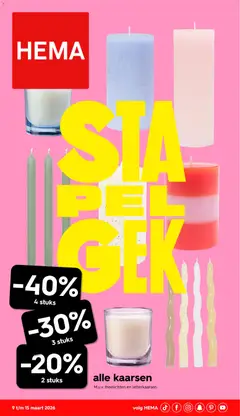 Voorbeeld van Hema Folder / Publicité van winkel Hema geldig vanaf 09/03/2026