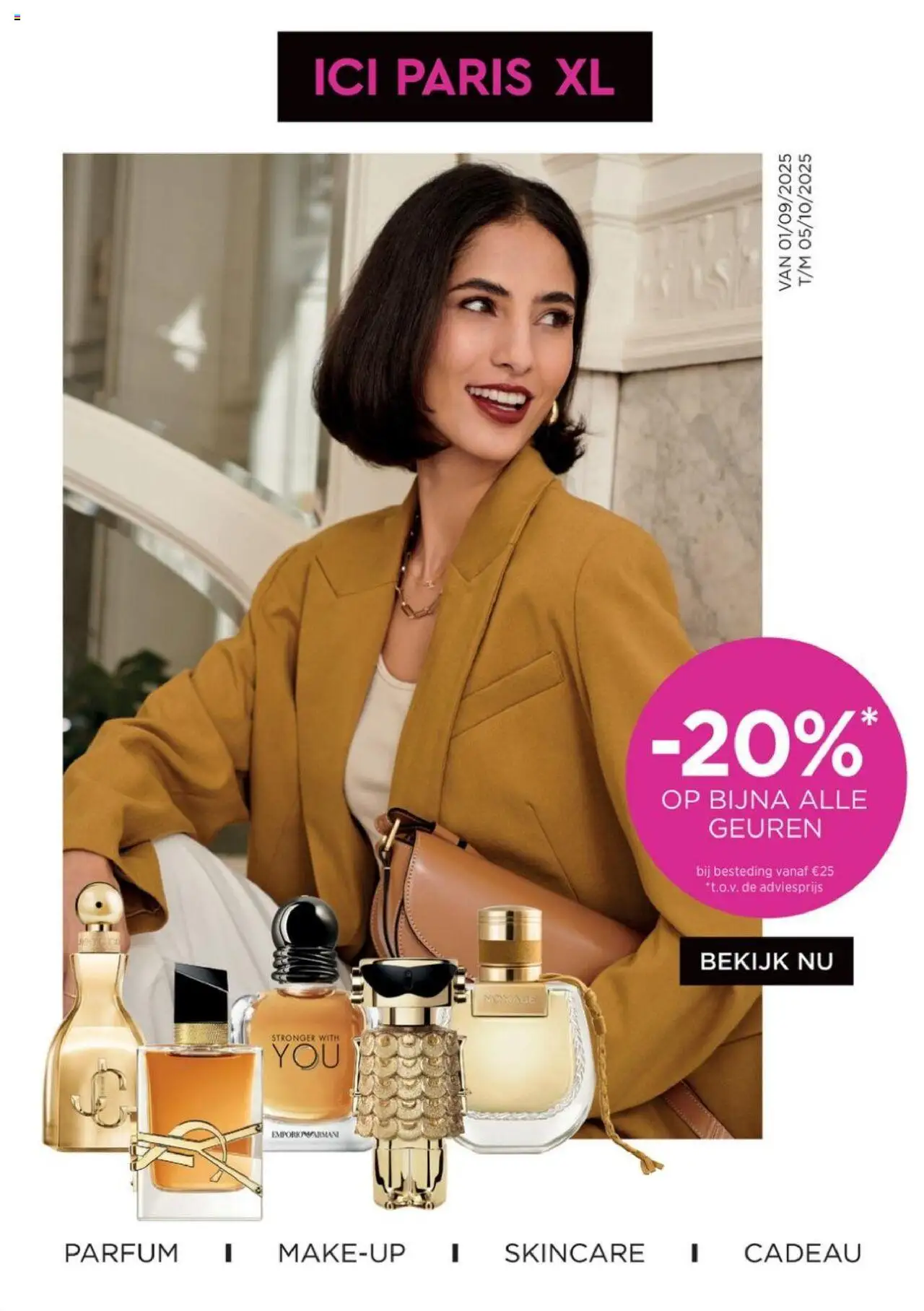 ICI Paris XL shop Folder geldig vanaf 01-09-2025 - Paginanummer 1
