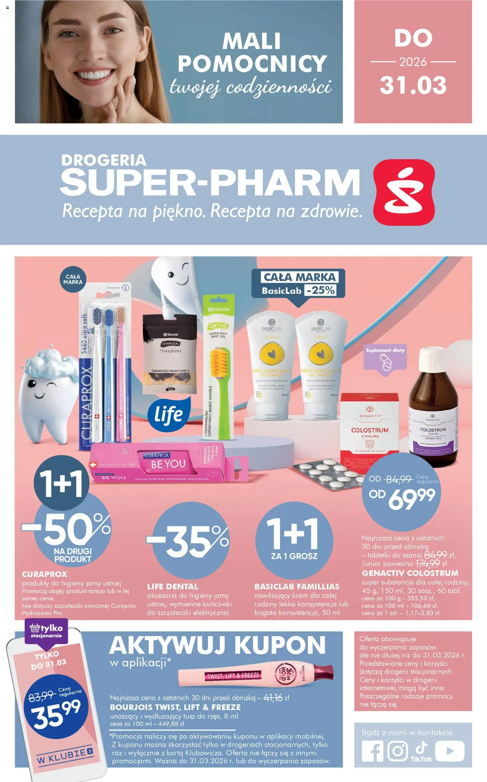 Pogląd gazetki "Super-pharm gazetka" ze sklepu Super-pharm ważnej od 18.03.2026