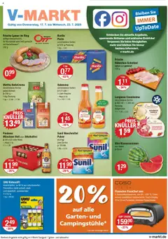 Vorschau von dem Prospekt des Geschäftes V-Markt, gültig ab dem 17.07.2025