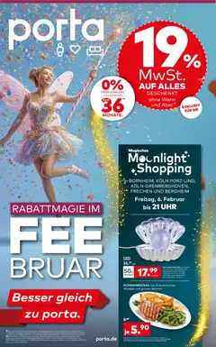 Vorschau von dem Prospekt des Geschäftes Porta!, gültig ab dem 01.02.2026