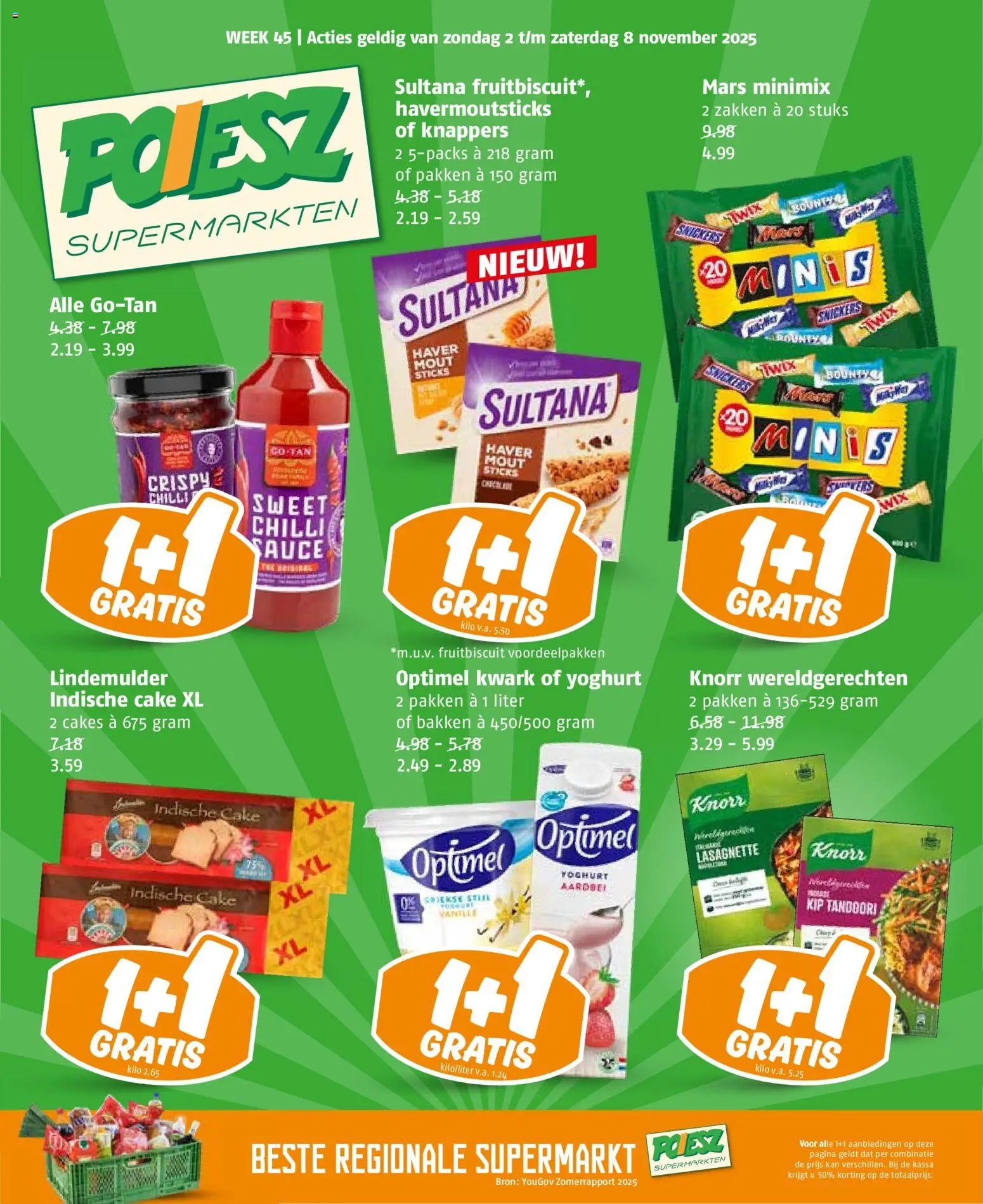 Voorbeeld van Folder week 45 van winkel Poiesz geldig vanaf 02-11-2025