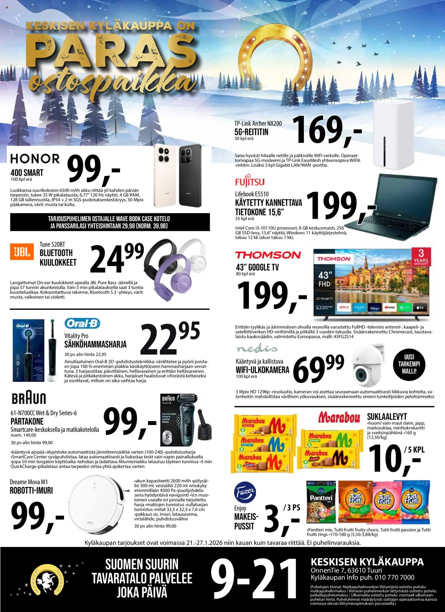 Kaupan Tuuri Tarjoukset esikatselu, voimassa 21/01/2026