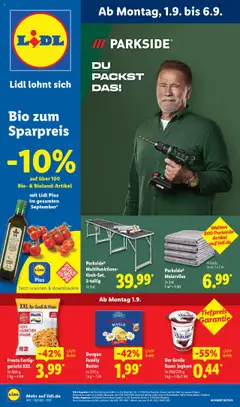 Vorschau von dem Prospekt des Geschäftes Lidl, gültig ab dem 01.09.2025