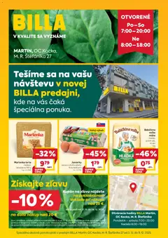 Náhľad Billa letáku platného od 03.12.2025