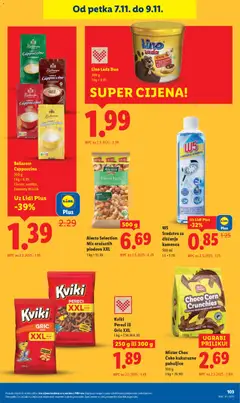 Pregled letka Katalog trgovine Lidl vrijedi od 03.11.2025 | Stranica: 103