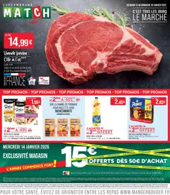 Prévisualisation de C'est tous les jours le marché | Meaux du magasin Match Supermarché formulaire valide 13/01/2026