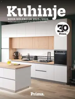 Pregled letka Letak Kuhinje trgovine Prima vrijedi od 01.09.2025