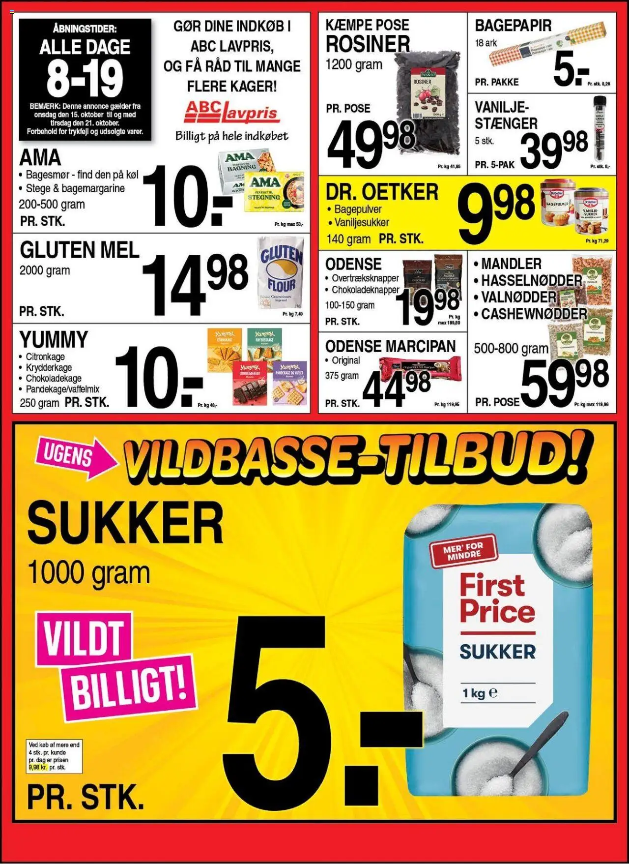 Abc Lavpris tilbudsavis gyldig fra 15/10/2025 - side 1