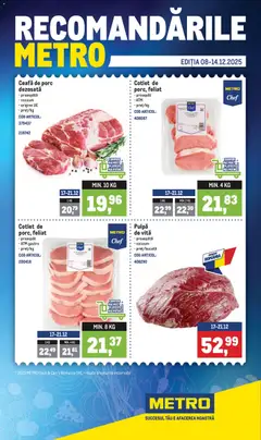 Previzualizarea de cataloage: Metro Catalog nou valabil de la 15.12.2025