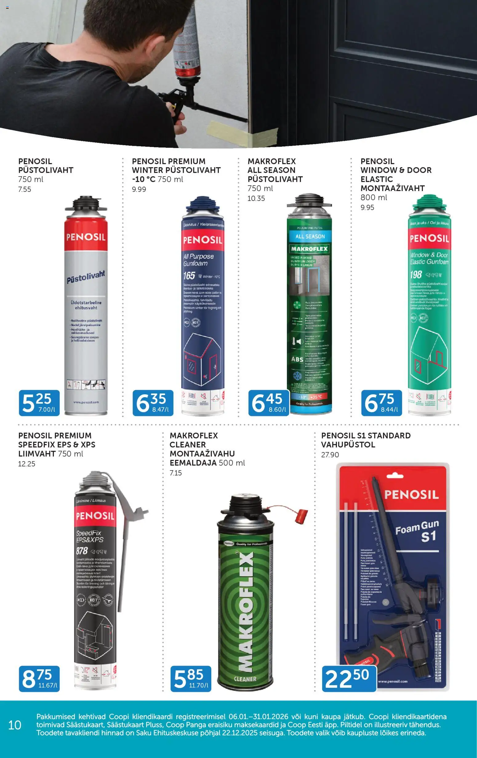 Coop kliendilehe eelvaade alates 2026.01.06