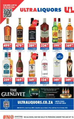 Preview of Ultra Liquors flyer valid from 16/10/2025