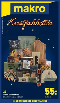 Voorbeeld van Kerstpakketten van winkel Makro geldig vanaf 24-11-2025