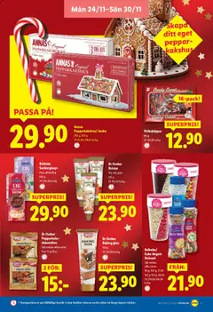 Förhandsgranska reklamblad Black Friday från butik Lidl gäller från 24/11/2025 | Sida : 13