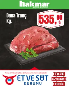 Hakmar Kasap 19.01.2026 - Broşürünün önizlemesi