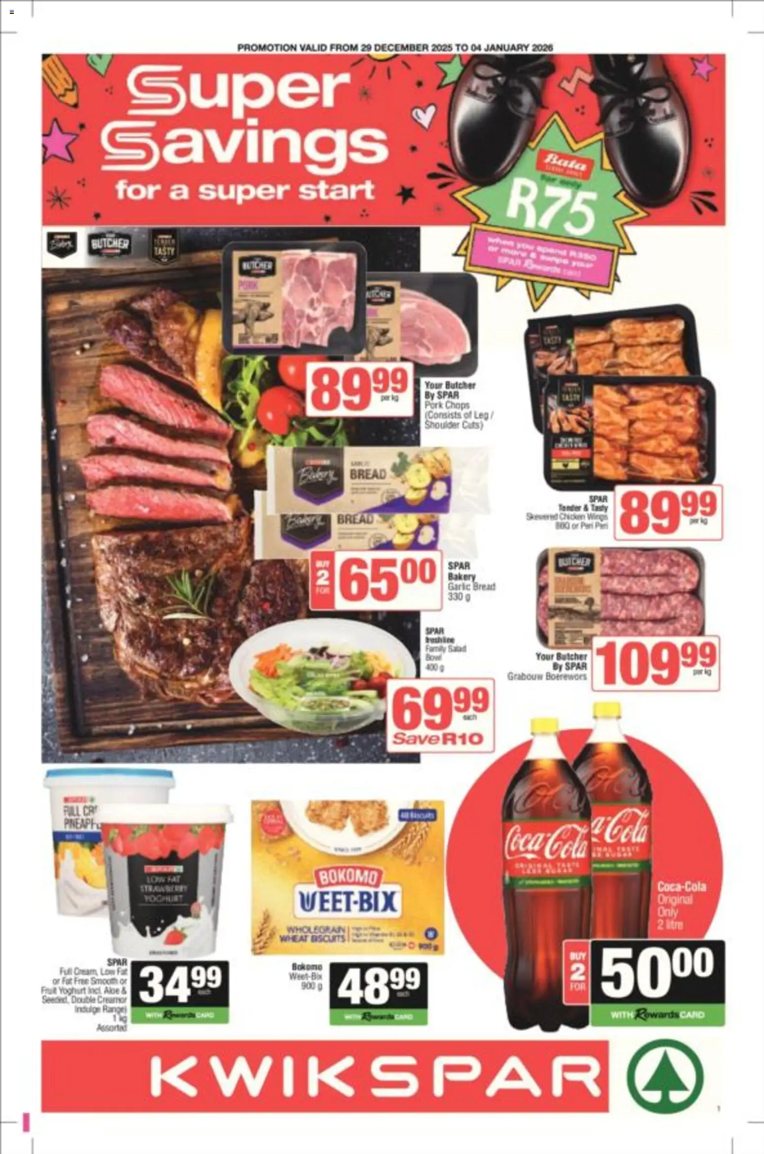 Preview of KWIKSPAR flyer valid from 29/12/2025