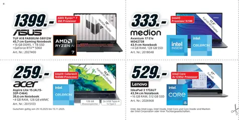 Vorschau der Angebote: Media Markt Black Friday gültig ab 29.10.2025 | Seite: 36