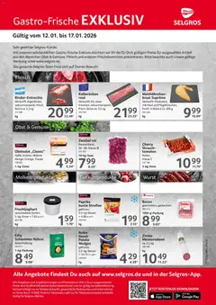 Vorschau von dem Prospekt des Geschäftes Selgros, gültig ab dem 12.01.2026