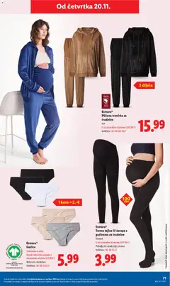 Pregled letka Katalog trgovine Lidl vrijedi od 17.11.2025 | Stranica: 71