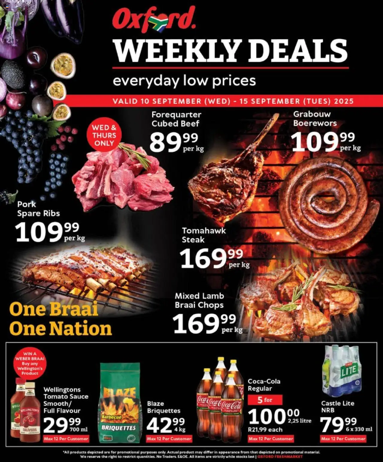 Oxford Freshmarket Specials from 10/09 - 15/09/2025 > Promotions