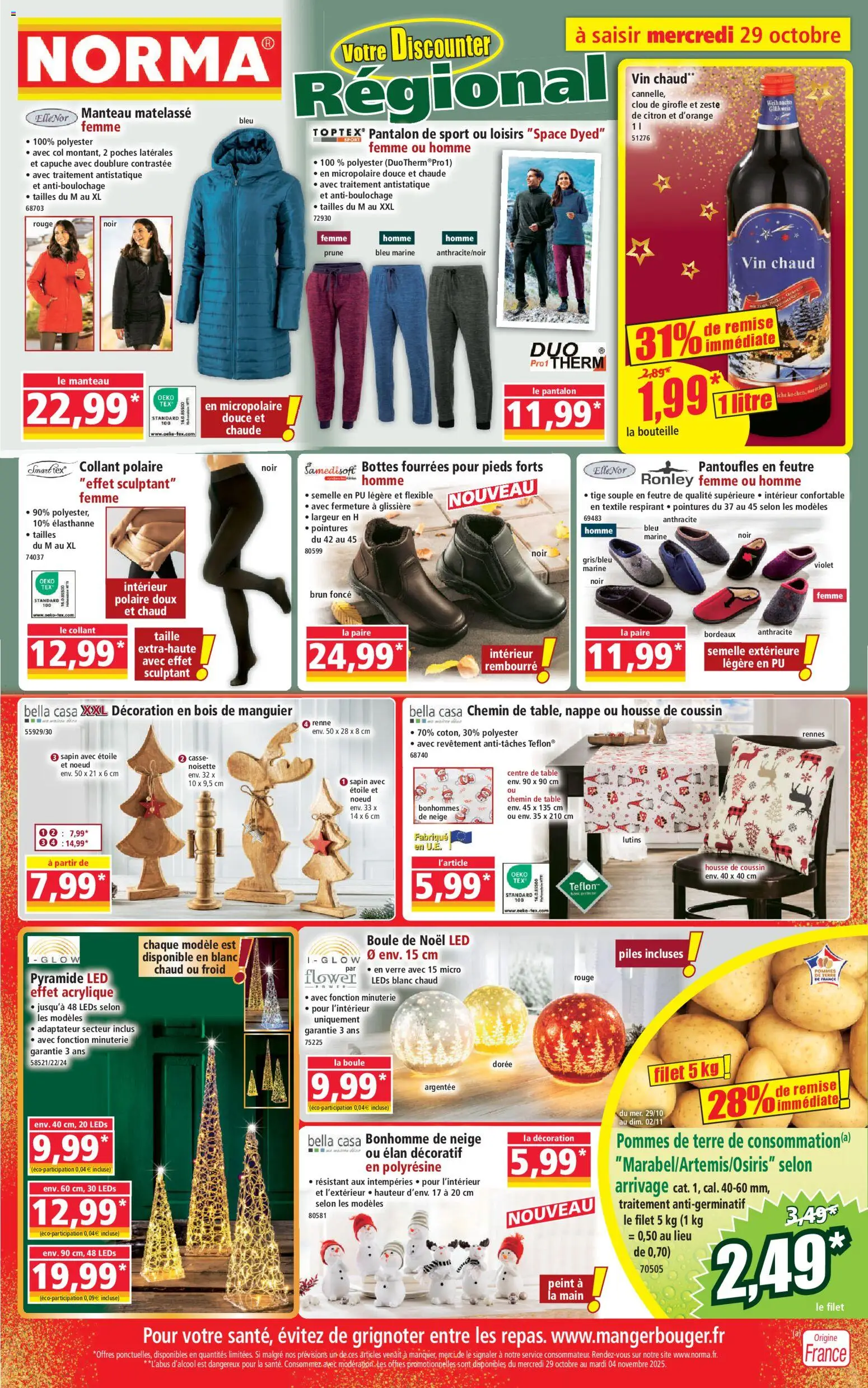 Catalogue de la boutique Norma valable du 29/10/2025 - Page numéro 1