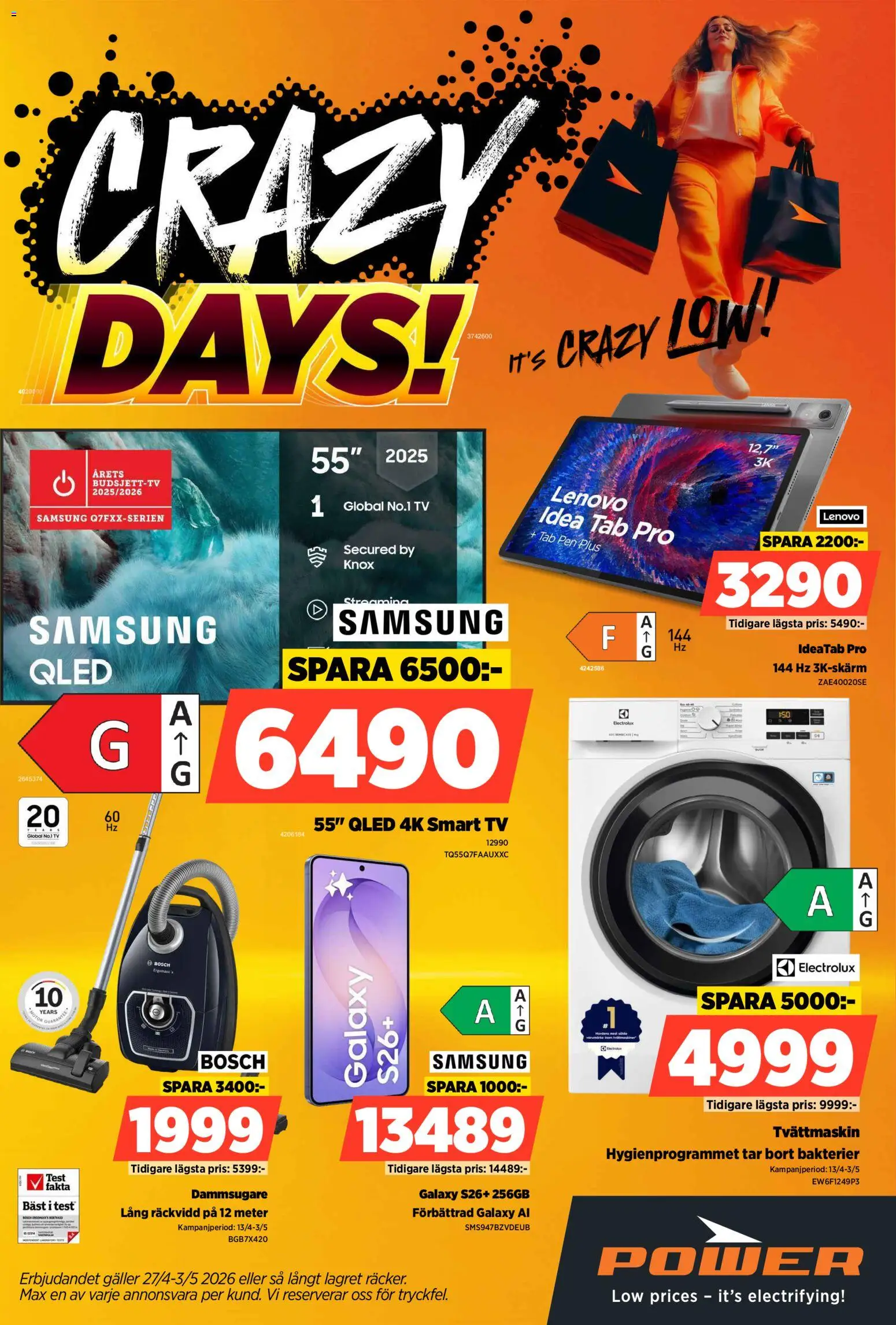 Förhandsgranska reklamblad Power erbjudanden från butik Power gäller från 27/04/2026