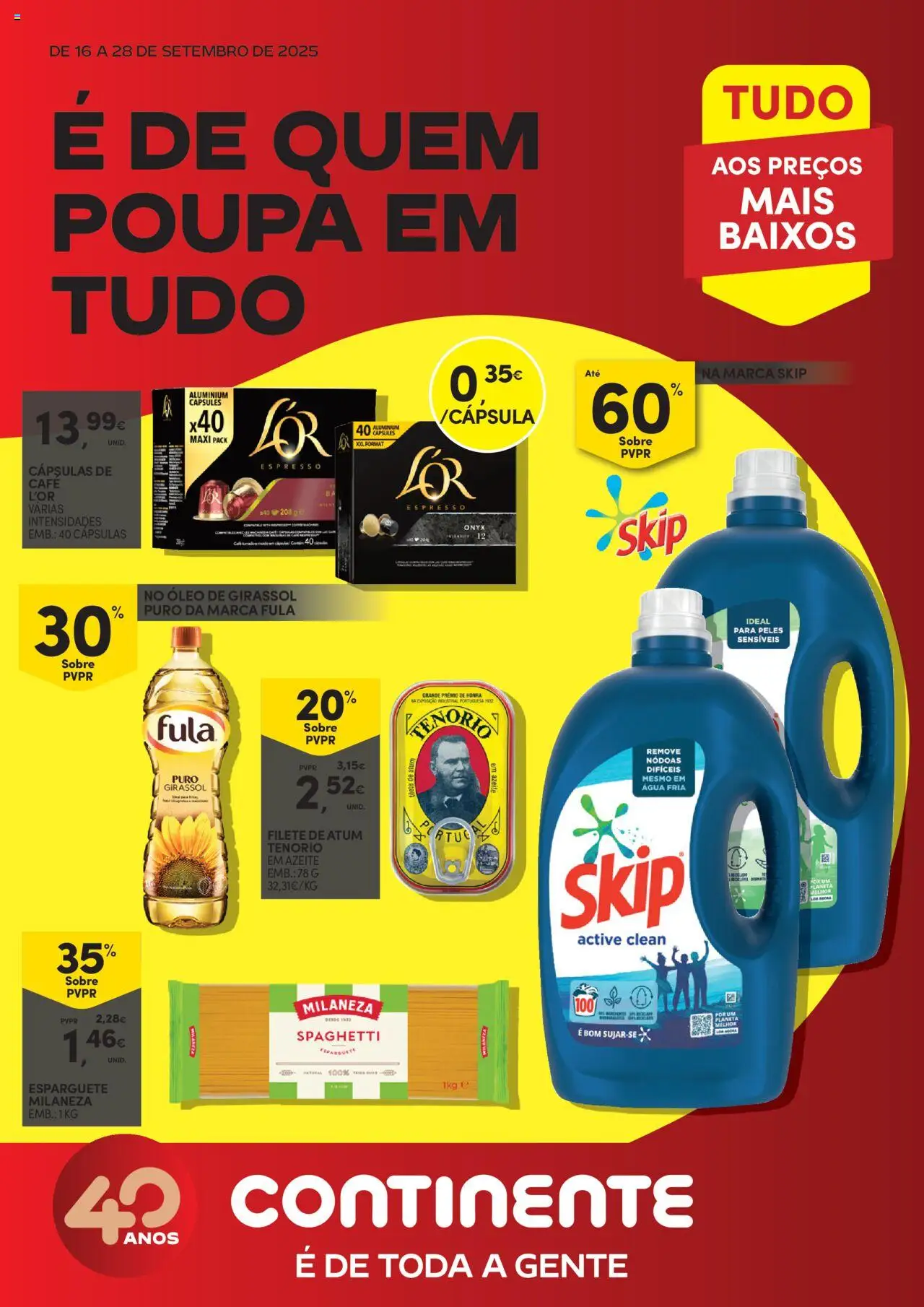Continente Folheto de 16/09/2025 - catálogo esta semana - página 1